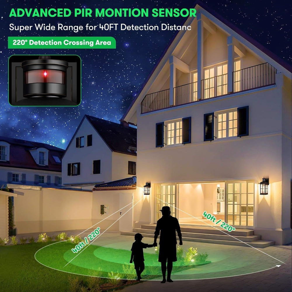 Motion Sensor Outdoor Wall Light