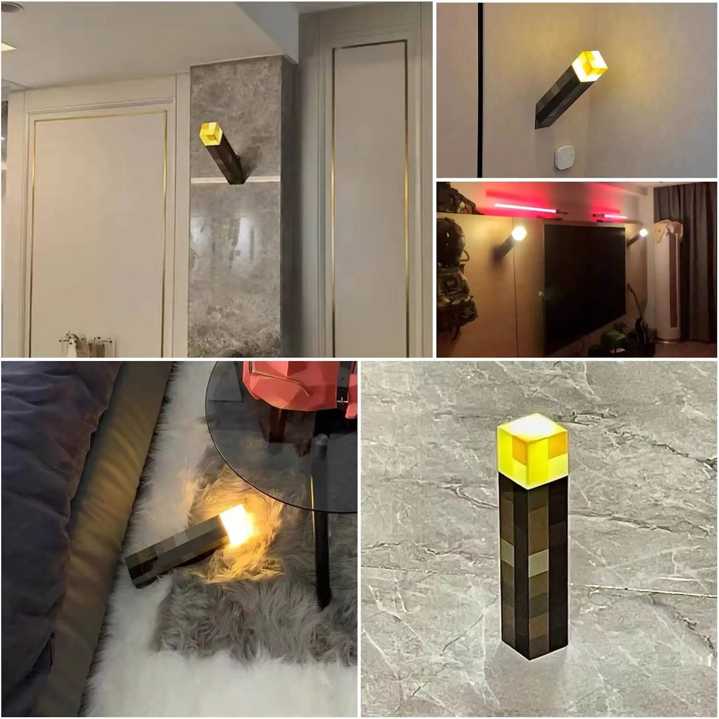 Minecraft Torch Light