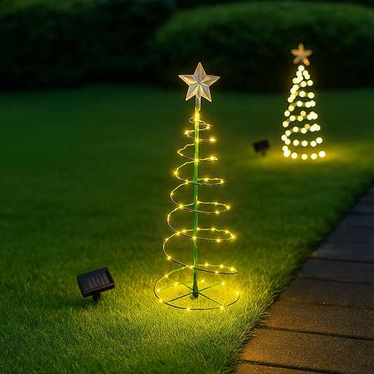 Christmas Tree Decoration Solar Outdoor Lighting