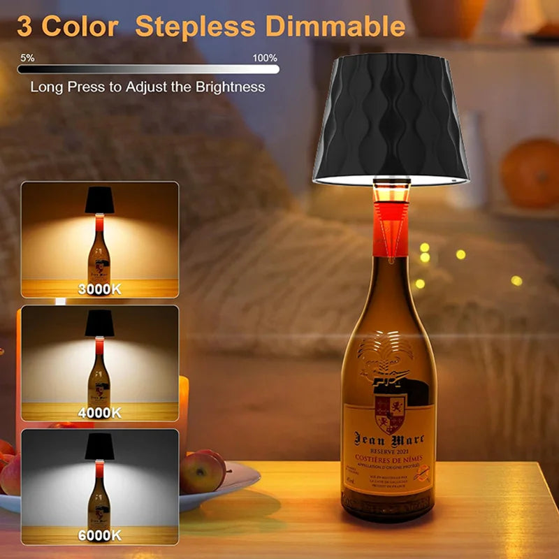 Wine Bottle Lamp