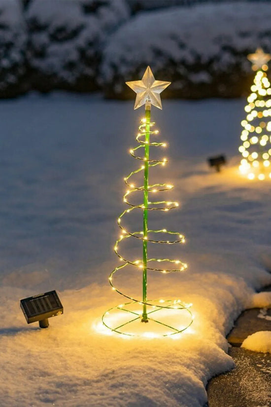 Christmas Tree Decoration Solar Outdoor Lighting