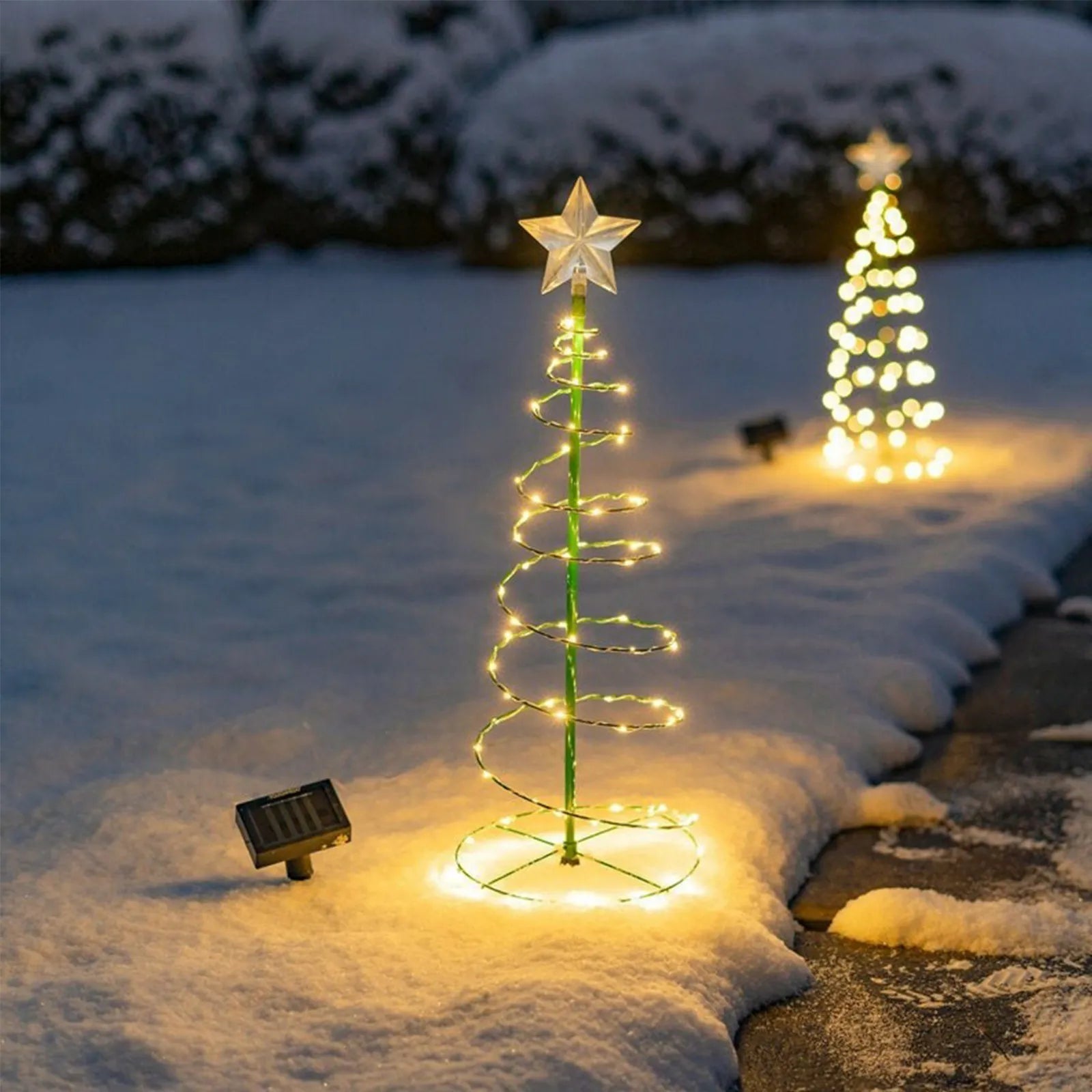 Christmas Tree Decoration Solar Outdoor Lighting