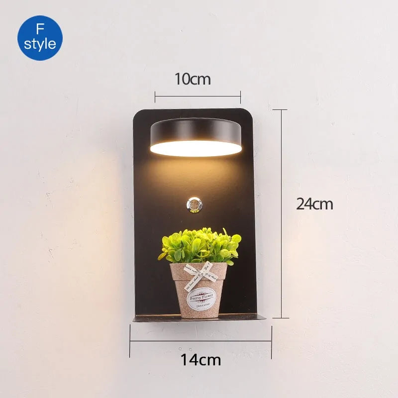 LED Wall Lamps with USB