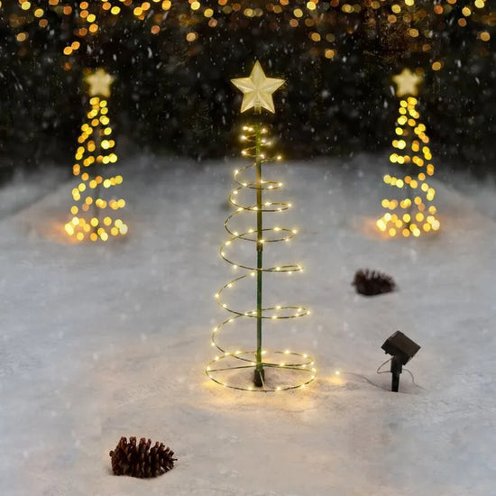 Christmas Tree Decoration Solar Outdoor Lighting