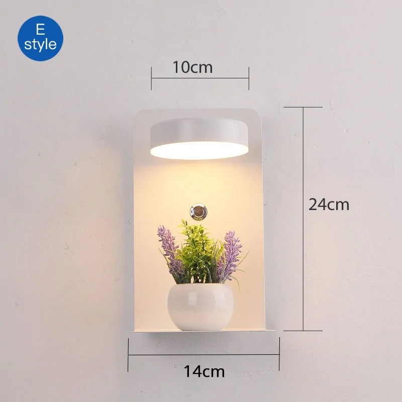 LED Wall Lamps with USB