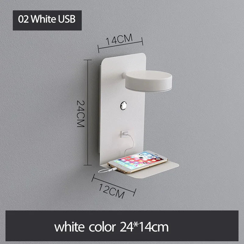 LED Wall Lamps with USB